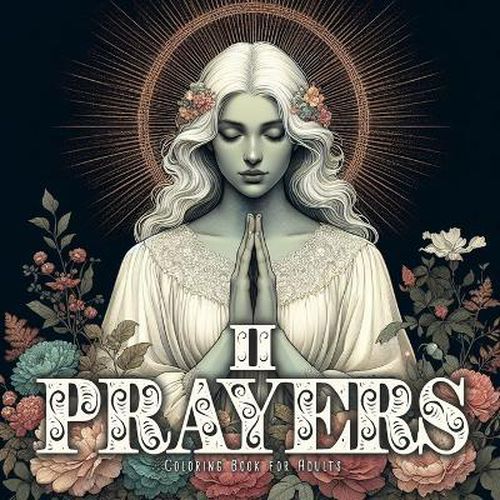 Cover image for Prayers Coloring Book for Adults 2