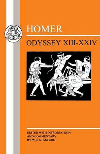 Cover image for Homer: Odyssey XIII-XXIV