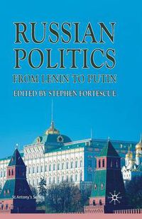 Cover image for Russian Politics from Lenin to Putin