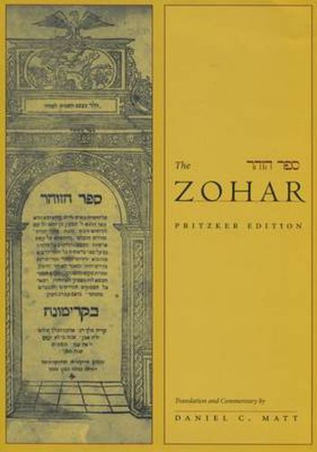 Cover image for The Zohar: Pritzker Edition, Volume Three