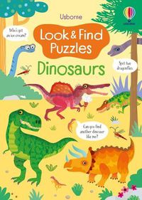 Cover image for Look and Find Puzzles Dinosaurs