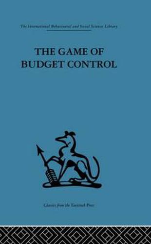 Cover image for The Game of Budget Control