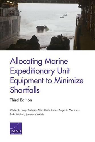 Allocating Marine Expeditionary Unit Equipment to Minimize Shortfalls