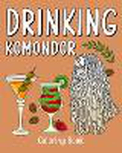 Cover image for Drinking Komondor Coloring Book