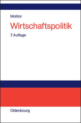 Cover image for Wirtschaftspolitik