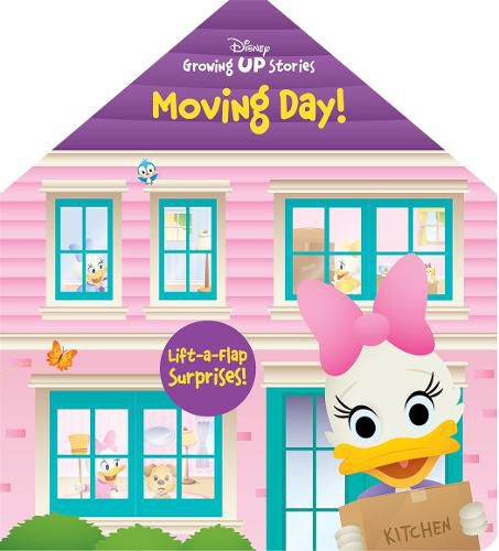 Cover image for Disney Growing Up Stories: Moving Day! Lift-a-Flap