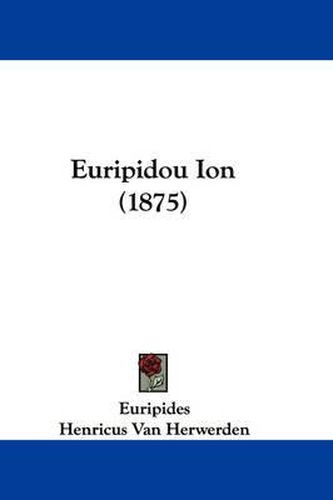 Cover image for Euripidou Ion (1875)