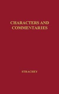 Cover image for Characters and Commentaries