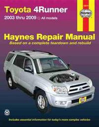 Cover image for Toyota 4Runner 2003 To 2009: All models