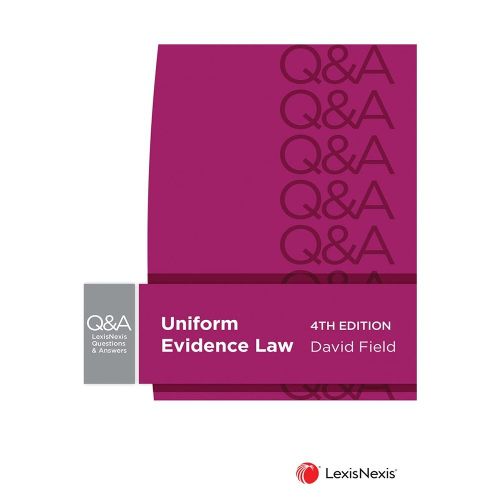 Cover image for LexisNexis Questions and Answers: Uniform Evidence Law