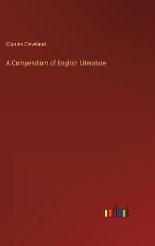 Cover image for A Compendium of English Literature