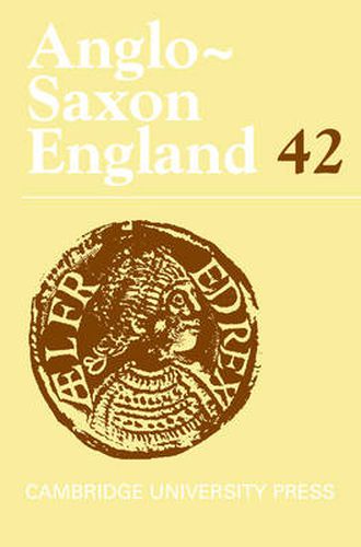 Cover image for Anglo-Saxon England: Volume 42