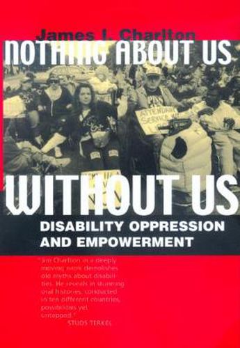 Cover image for Nothing About Us Without Us: Disability Oppression and Empowerment