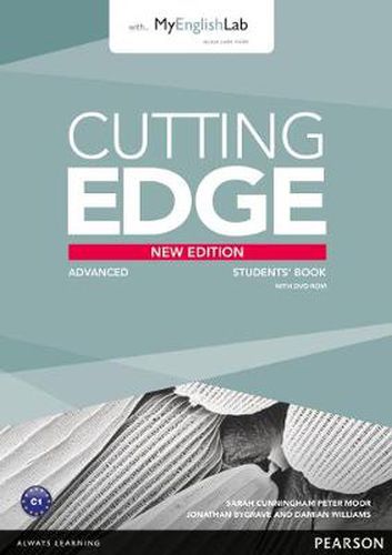 Cover image for Cutting Edge Advanced New Edition Students' Book with DVD and MyLab Pack