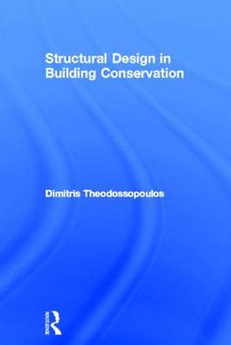 Cover image for Structural Design in Building Conservation