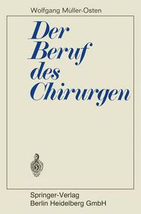 Cover image for Der Beruf Des Chirurgen