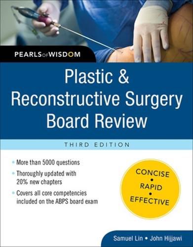 Cover image for Plastic and Reconstructive Surgery Board Review: Pearls of Wisdom, Third Edition