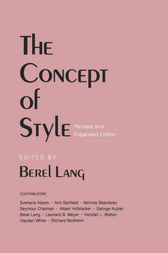 The Concept of Style