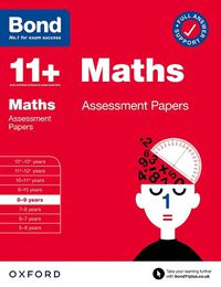 Cover image for Bond 11+: Bond 11+ Maths Assessment Papers 8-9 years