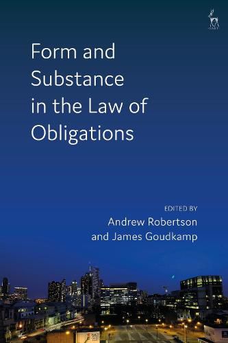 Cover image for Form and Substance in the Law of Obligations