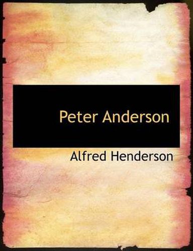 Cover image for Peter Anderson