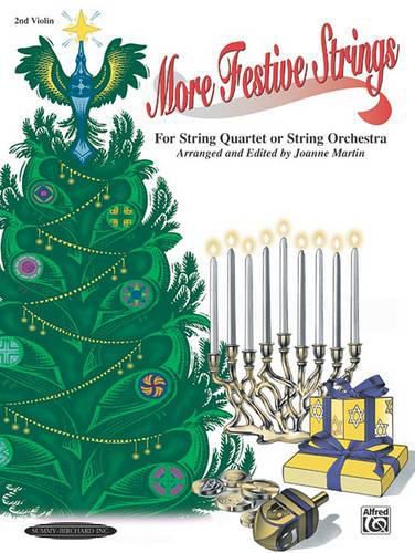 Cover image for More Festive Strings for String Quartet or String Orchestra: 2nd Violin, Part