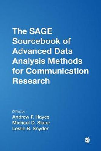 The SAGE Sourcebook of Advanced Data Analysis Methods for Communication Research