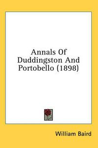 Cover image for Annals of Duddingston and Portobello (1898)