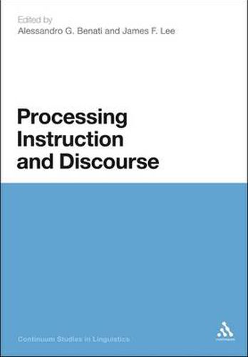 Cover image for Processing Instruction and Discourse