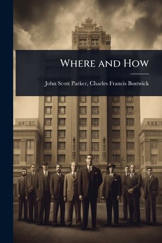 Cover image for Where and How