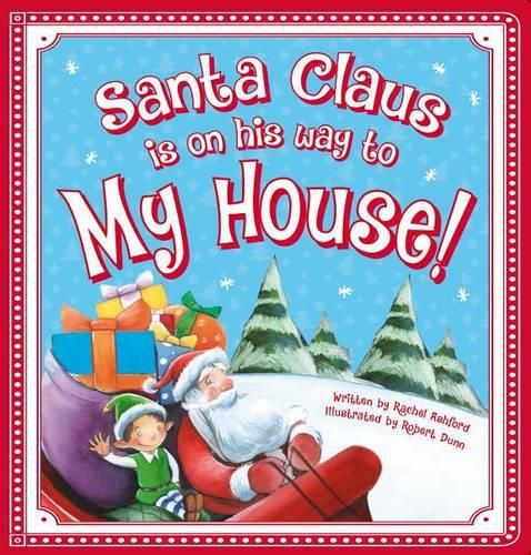 Cover image for Santa Claus is on His Way to My House!