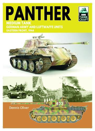 Cover image for Tank Craft 46 Panther Medium Tank German Army Waffen-SS and Luftwaffe Units