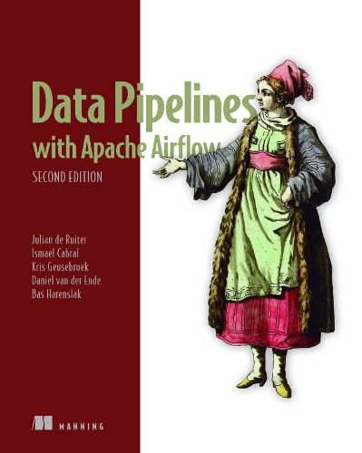 Cover image for Data Pipelines with Apache Airflow, Second Edition