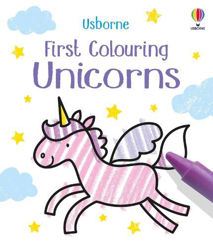 Cover image for First Colouring Unicorns