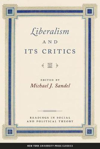 Cover image for Liberalism and Its Critics