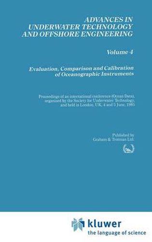 Cover image for Evaluation, Comparison and Calibration of Oceanographic Instruments