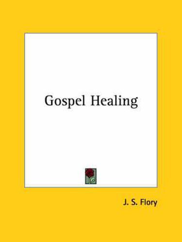 Cover image for Gospel Healing