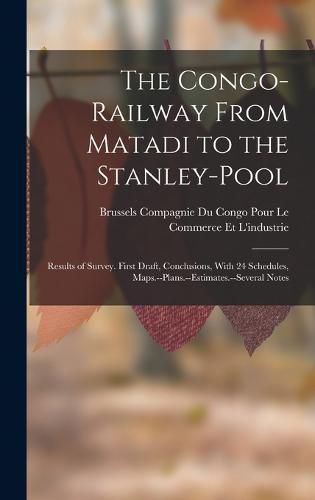 Cover image for The Congo-Railway From Matadi to the Stanley-Pool