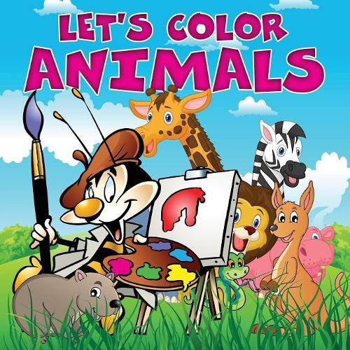 Cover image for Let's Color Animals