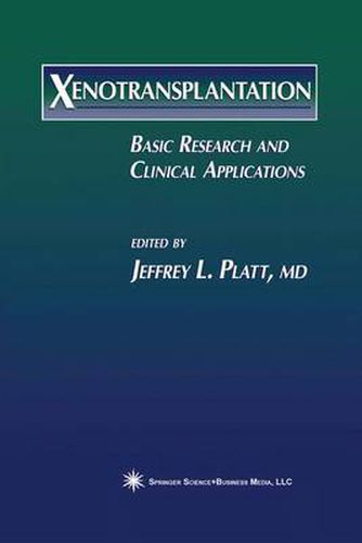 Cover image for Xenotransplantation: Basic Research and Clinical Applications