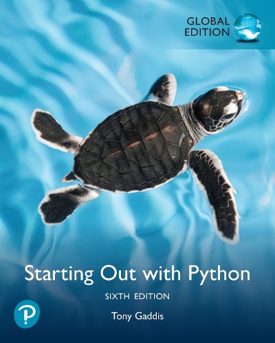 Cover image for Starting Out with Python, Global Edition