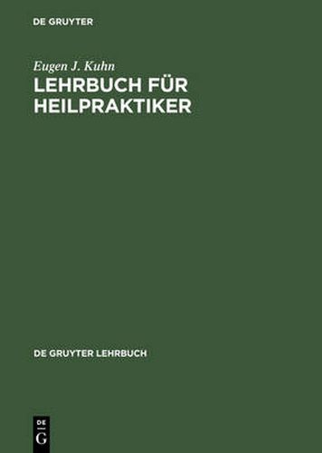 Cover image for Lehrbuch Fur Heilpraktiker