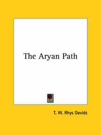 Cover image for The Aryan Path