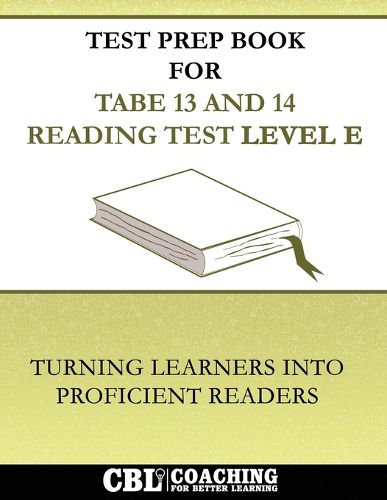 Cover image for Test Prep Book For TABE 13 and 14 Reading Test Level E