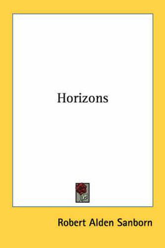 Cover image for Horizons