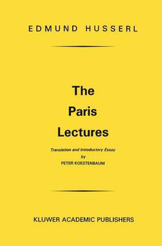 The Paris Lectures