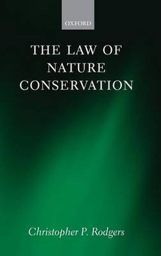 Cover image for The Law of Nature Conservation