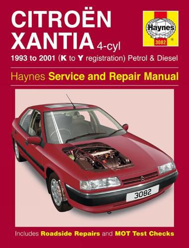 Cover image for Citroen Xantia Petrol & Diesel (93 - 01) K To Y