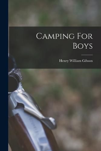 Cover image for Camping For Boys