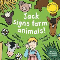 Cover image for Jack Signs FARM ANIMALS!